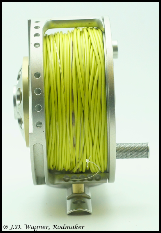 Vintage Hardy Reel, J.D. Wagner, Agent
