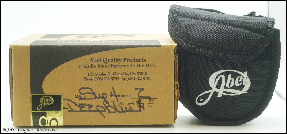 Vintage Abel Reel, J.D. Wagner, Agent