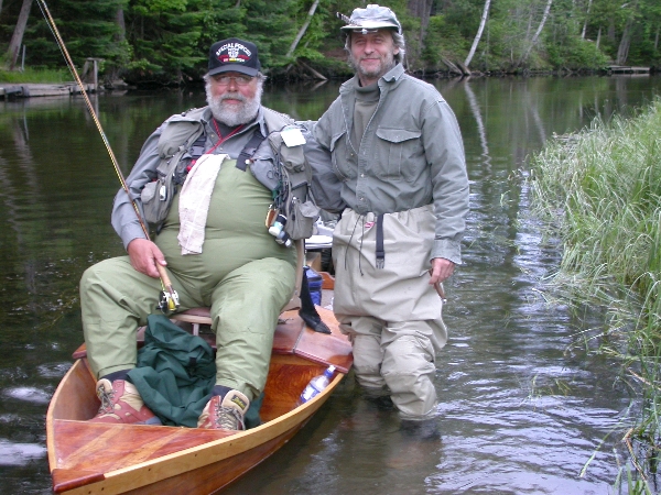 TLL and Me, Ausable River 2004