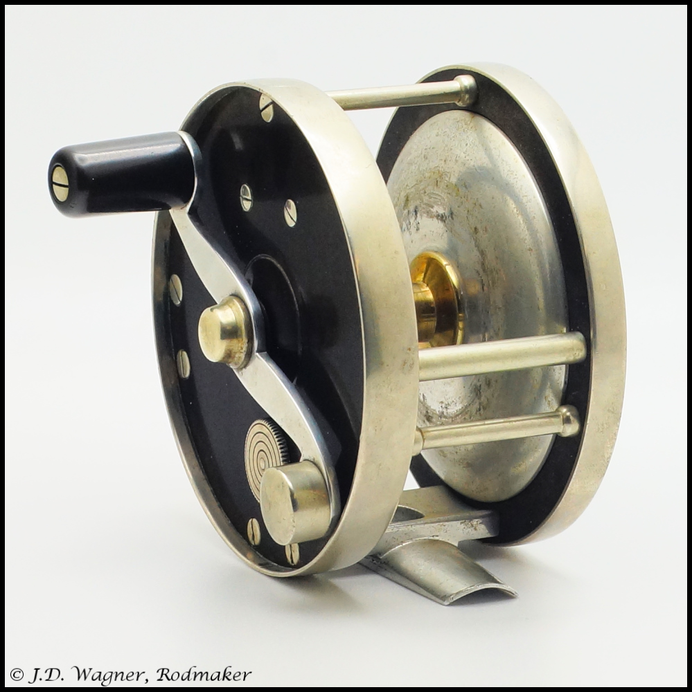 J.W. Young Pridex Fly Fishing Reel. Made in England. 3 1/2.