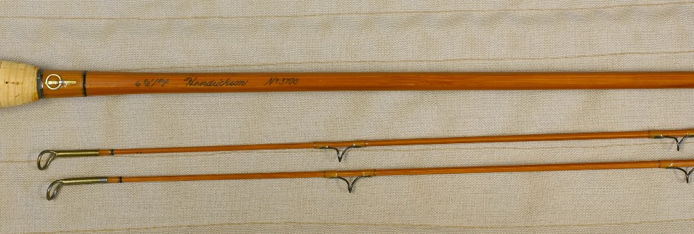 Vintage Thomas and Thomas cane rod, J.D. Wagner, Agent