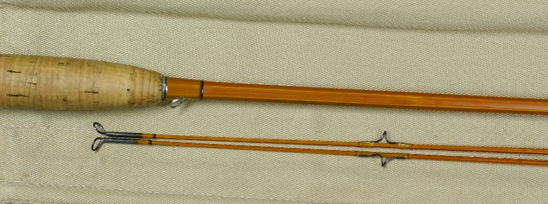 Vintage Thomas and Thomas cane rod, J.D. Wagner, Agent