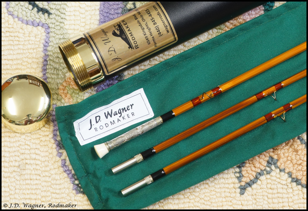 Vintage J.D. Wagner Signature Series Flyrod~ J.D. Wagner, Agent