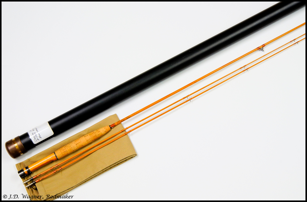 Vintage Neuner Flyrod, J.D. Wagner, Agent