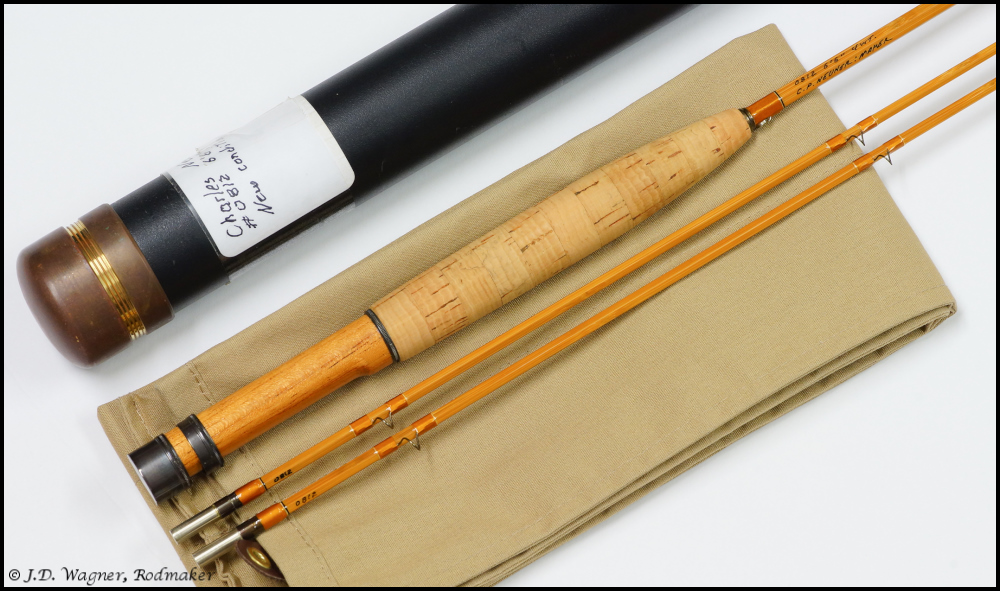 Vintage Neuner Flyrod, J.D. Wagner, Agent