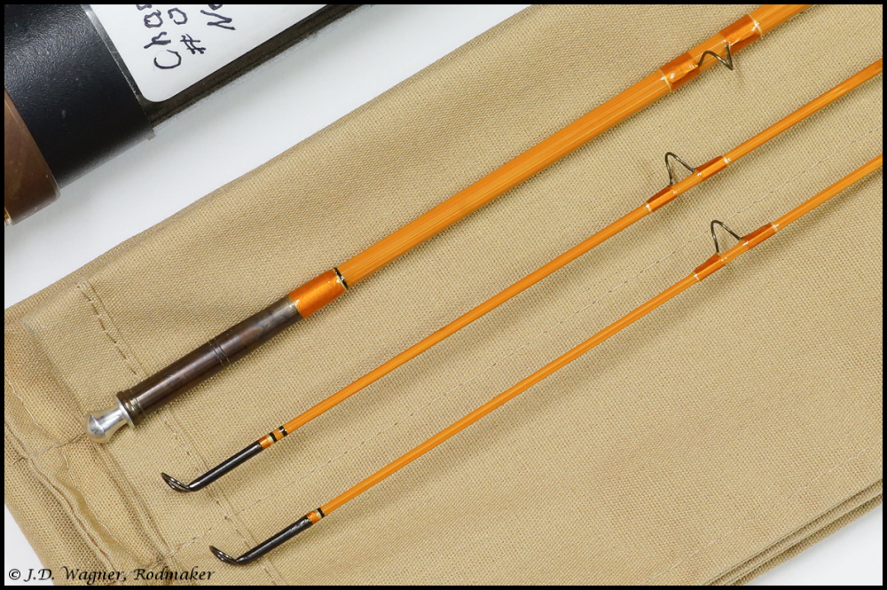 Vintage Neuner Flyrod, J.D. Wagner, Agent