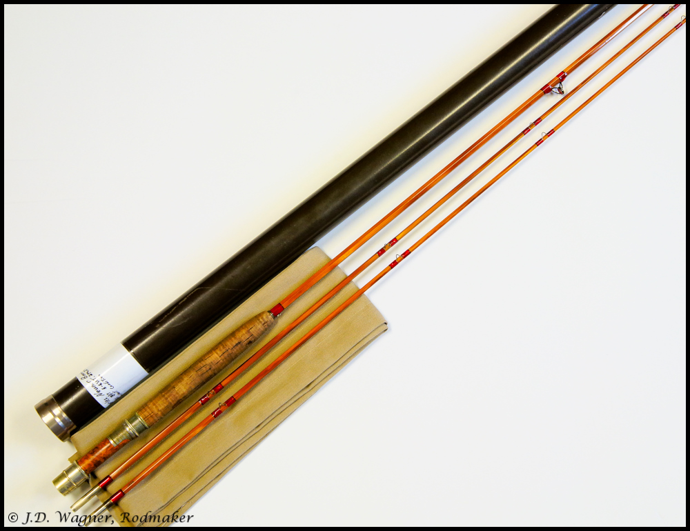 Vintage Neuner Flyrod, J.D. Wagner, Agent