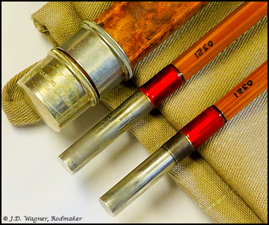 Vintage Neuner Flyrod, J.D. Wagner, Agent