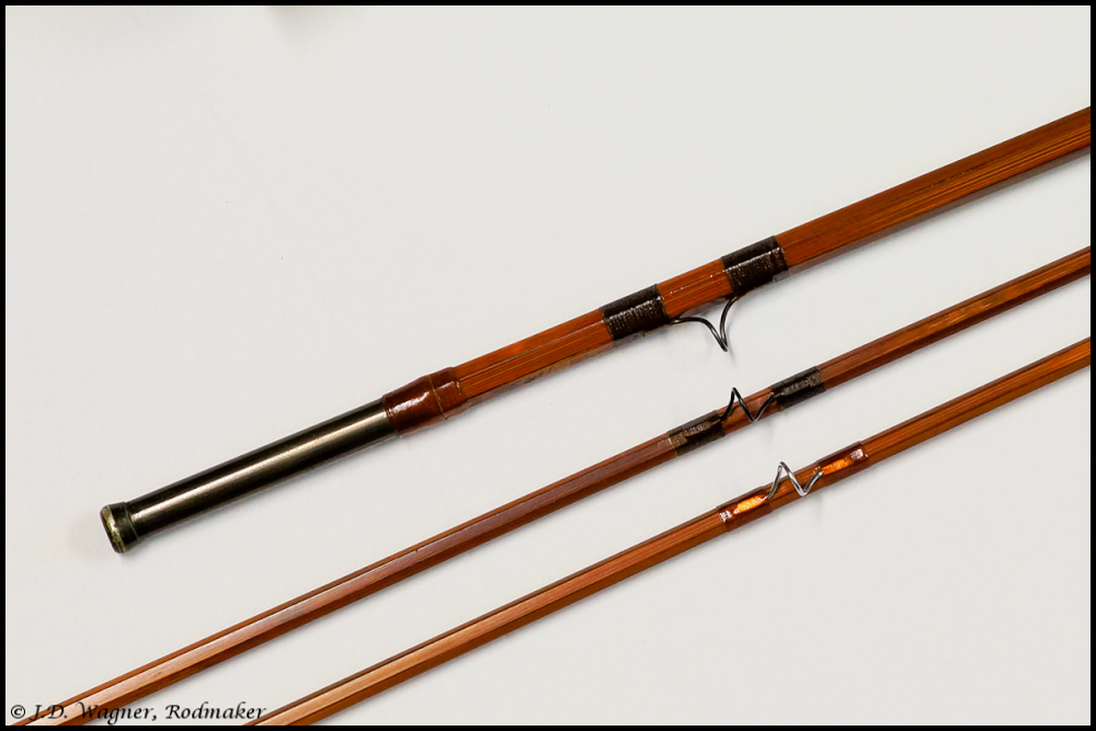 Vintage Orvis Battenkill Rod, J.D. Wagner, Agent