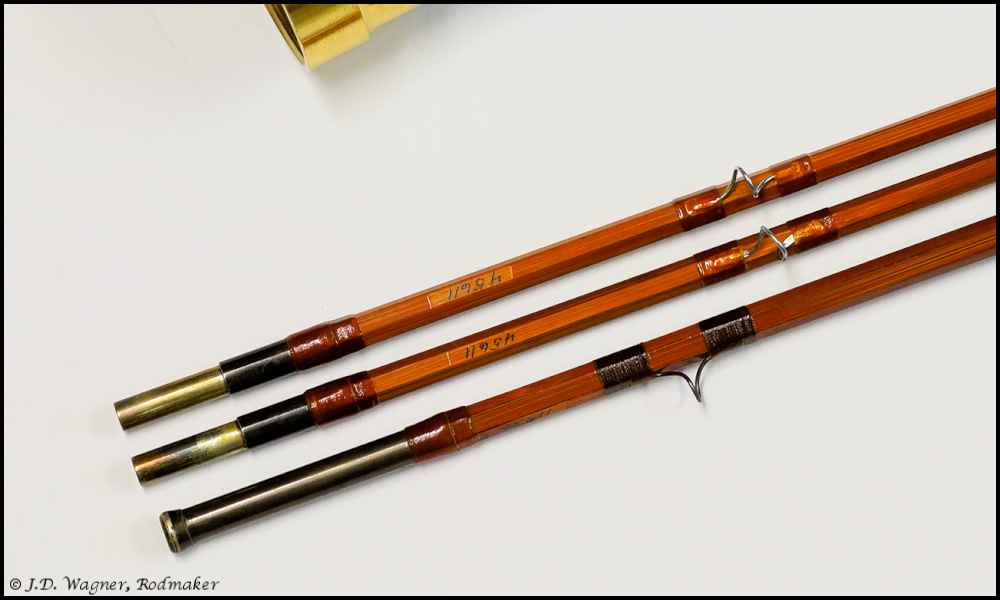 Vintage Orvis Battenkill Rod, J.D. Wagner, Agent