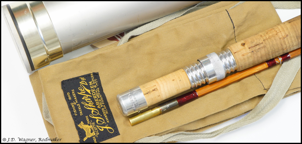 Vintage Sharpes 88 Flyrod, J.D. Wagner, Agent