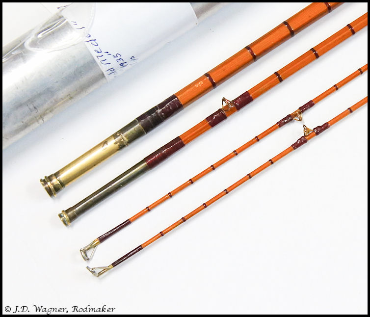 Vintage Hardy The Gold Medal Rod , J.D. Wagner, Agent