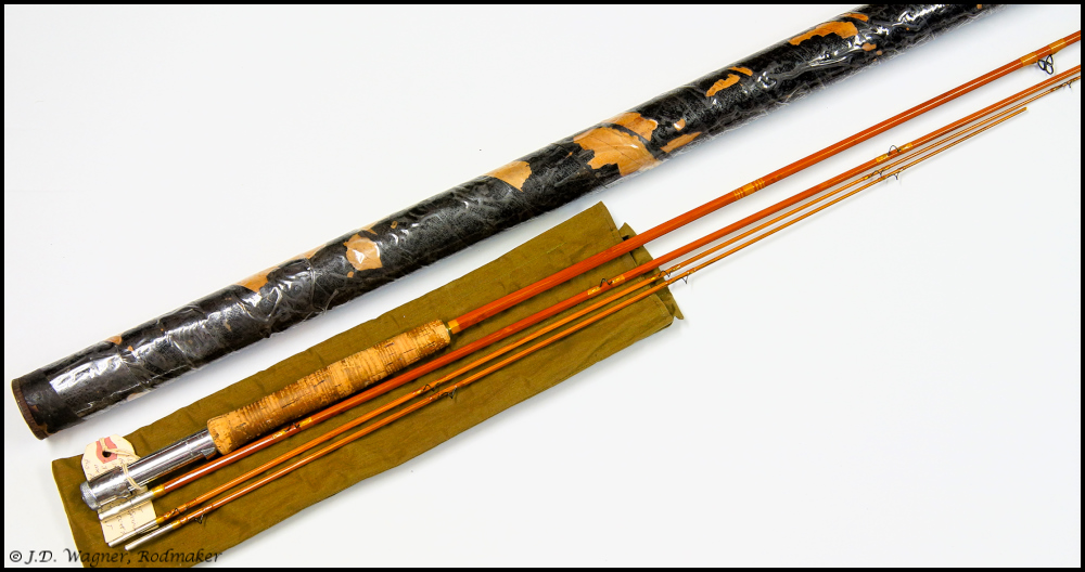 Vintage Cane Rod, J.D. Wagner, Agent