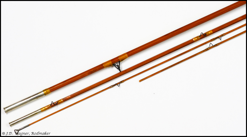 Vintage Cane Rod, J.D. Wagner, Agent