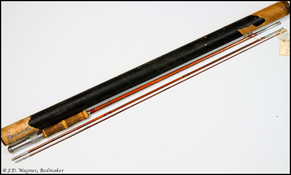 Vintage Cane Rod, J.D. Wagner, Agent