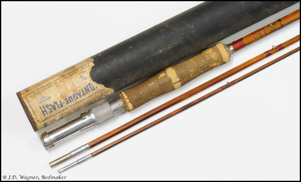 Vintage Cane Rod, J.D. Wagner, Agent