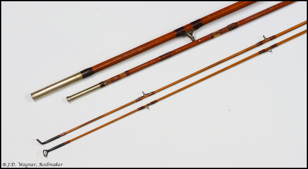 Vintage Cane Rod, J.D. Wagner, Agent